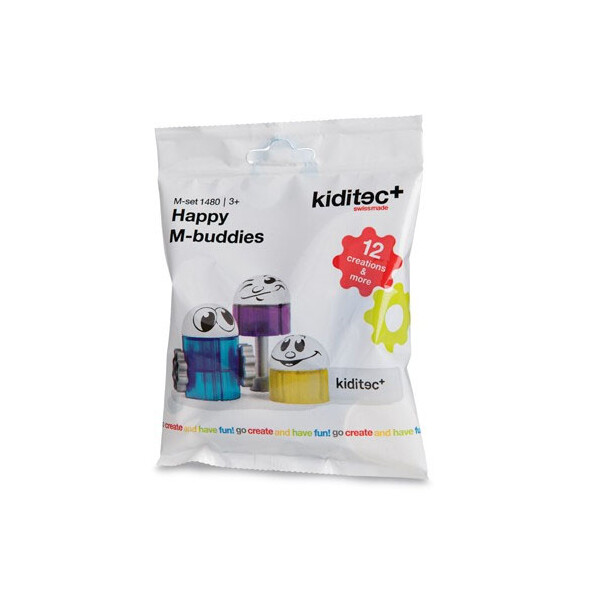 

Конструктор 1480 Kiditec Happy M-buddies (3723)