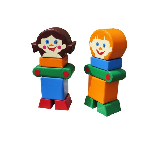 

Модульный набор KIDIGO Друзья 12 деталей (JxXG95710)