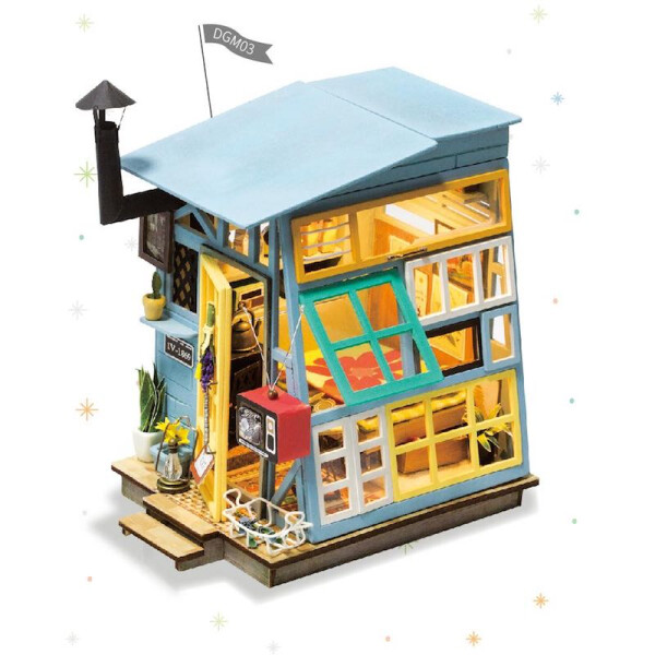 

3D конструктор Robotime DIY HOUSE Деревянный домик (DGM03)