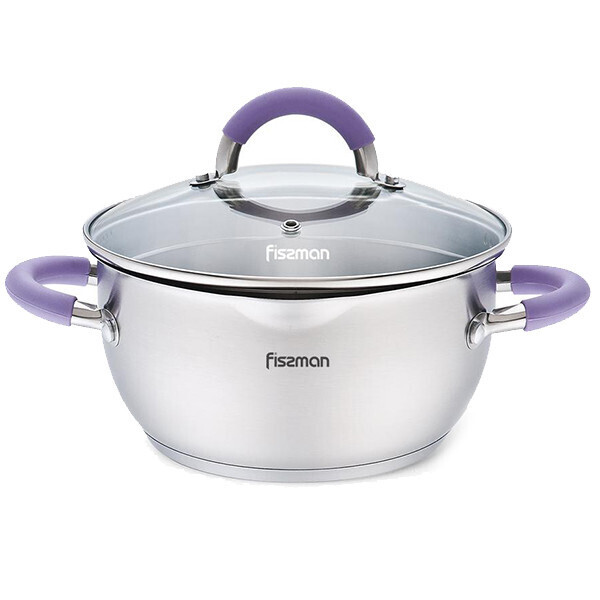 

Кастрюля Fissman Annette 18 см 2 л (5480)