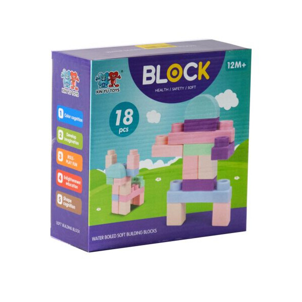 

Мягкий конструктор Block HF9901 (52730)