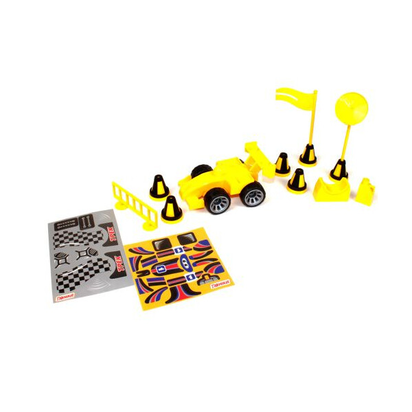 

Игрушка-конструктор Юника Автоклуб 31 деталь Желтый M-3 (51998)