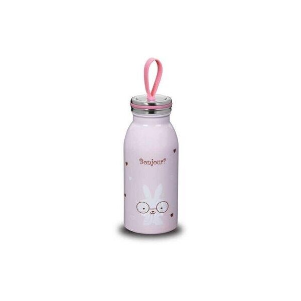 

Термокружка Korkmaz 350 мл BAMBINO KIDS розовая (A691)