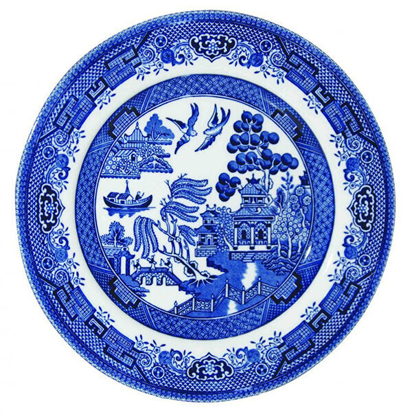 

Тарелка десертная Churchill Blue Willow круглая 17 см (WBMBP17M2)