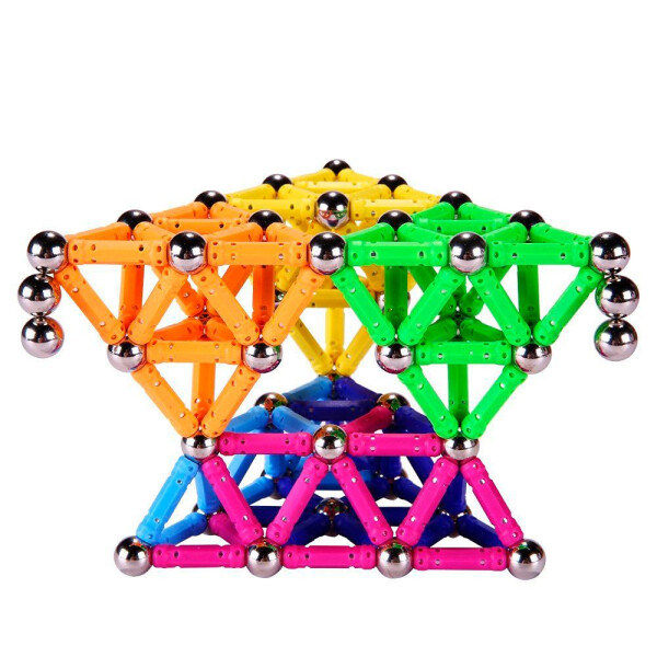 

Магнитный конструктор Magnetics 136 деталей Kronos Toys (krut_0500)