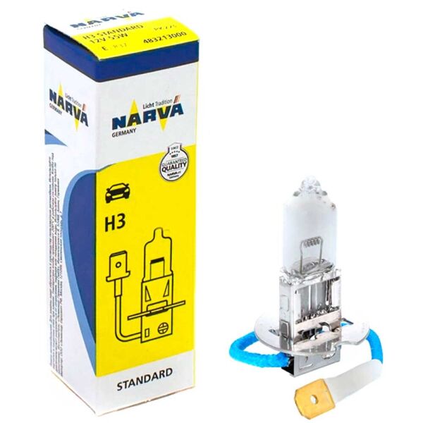 

Галогеновая лампа Narva Standart H3 48321 12V 55W PK22s