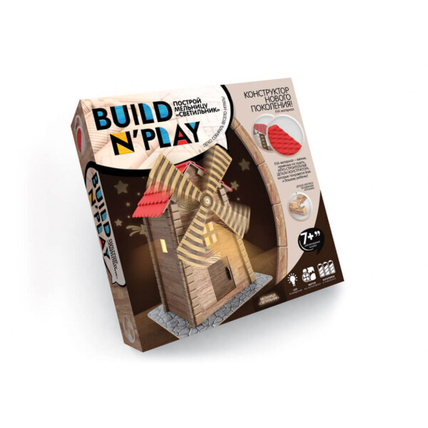

Конструктор Danko Toys BUILDNPLAY Мельница (7653DT)