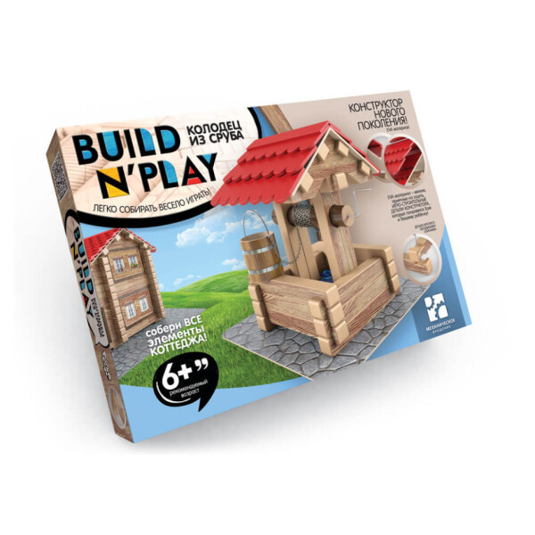 

Конструктор нового поколения Danko Toys BUILDNPLAY Колодец ( 7645DT )