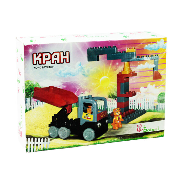 

Конструктор Кран 38 деталей (rv0000288)
