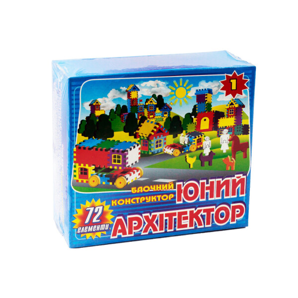 

Блочный конструктор Технок Юный архитектор 72 элемента (rv0011929)