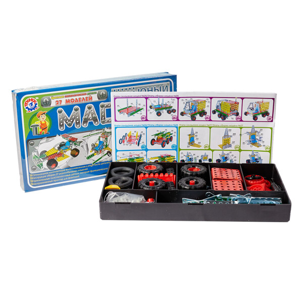 

Металлический конструктор Технок Юный мастер 290 деталей (ss0077625/1)