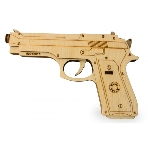 3D конструктор Wood Trick Пистолет (nt5151i4097)