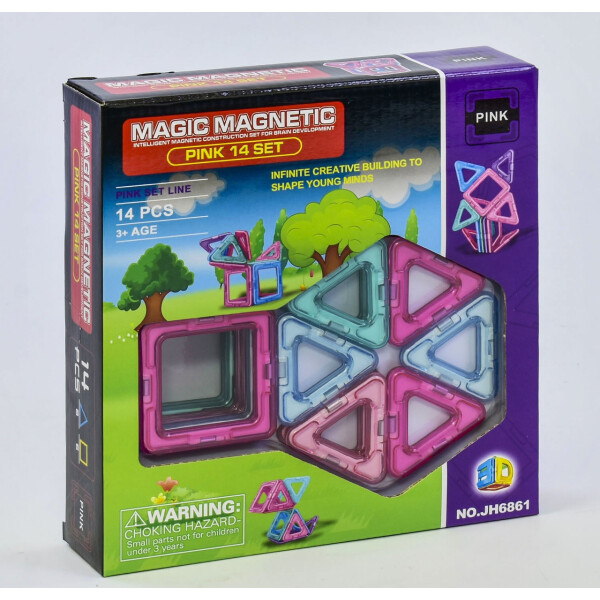 

Магнитный конструктор Magic Magnetic Базовый 14 шт (839-04)