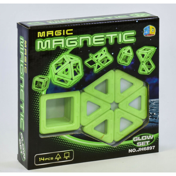 

Магнитный конструктор Magic Magnetic 14 шт (554-17)