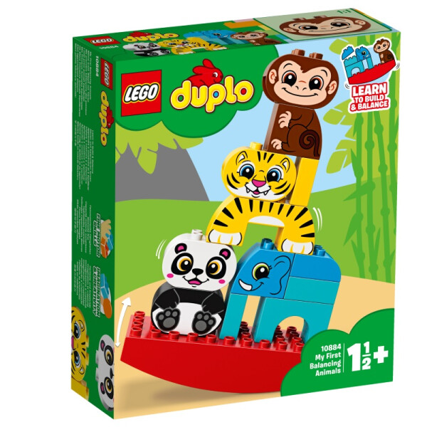 

Конструктор LEGO DUPLO - Мои первые животные акробаты 15 деталей (10884)