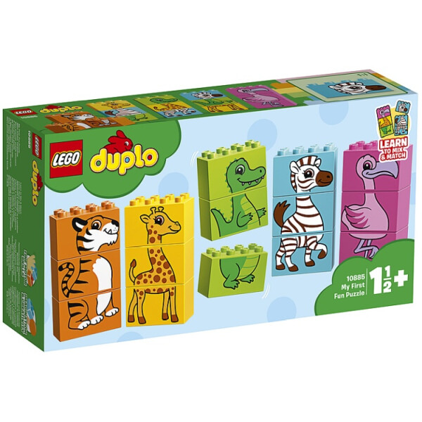 

Конструктор LEGO DUPLO - Моя первая головоломка 15 деталей (10885)