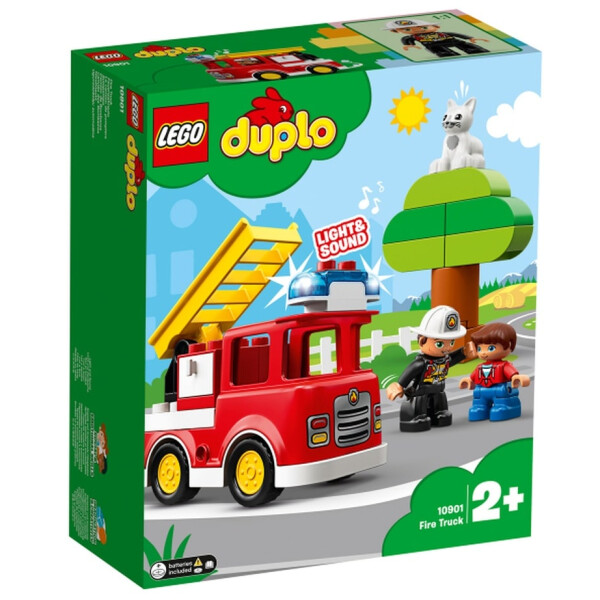 

Конструктор LEGO DUPLO - Пожарная машина 21 деталь (10901)