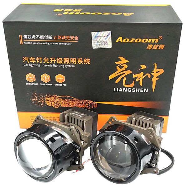 

Светодиодные линзы Bi-LED Aozoom A9+ 3.0" 5500k 7000lm 52w 12v