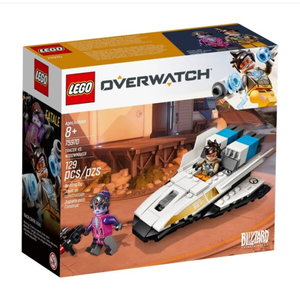 

Конструктор LEGO Overwatch Трейсер против Роковой Вдовы 129 деталей (75970)