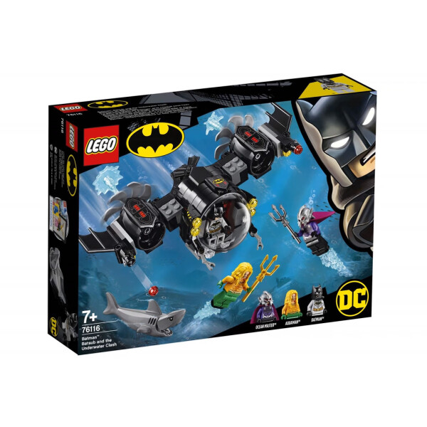 

Конструктор LEGO Super Heroes DC Comics Подводный бой Бэтмена 174 деталей (76116)