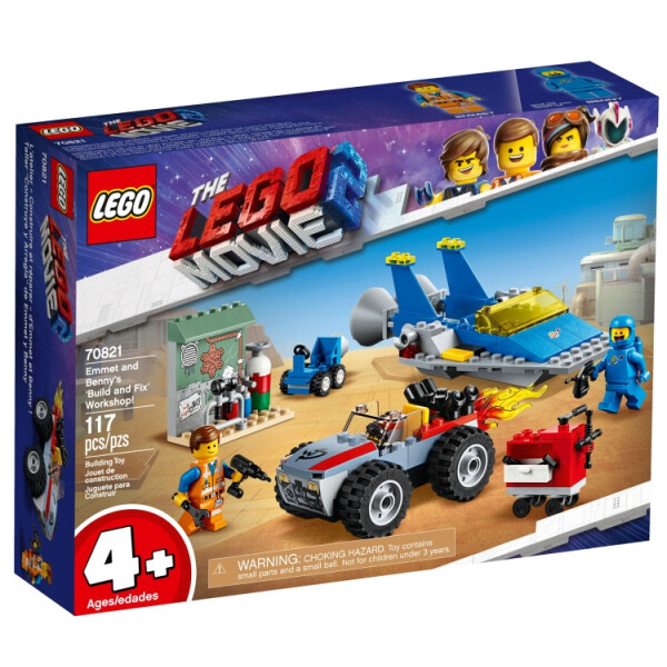 

Конструктор LEGO Movie Набор строителя Вайлдстайл 141 деталь Разноцветный (70833)