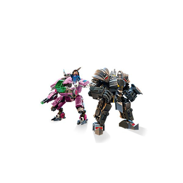 

Конструктор LEGO Overwatch Д.Ва и Ренхардта 455 деталей (75973)