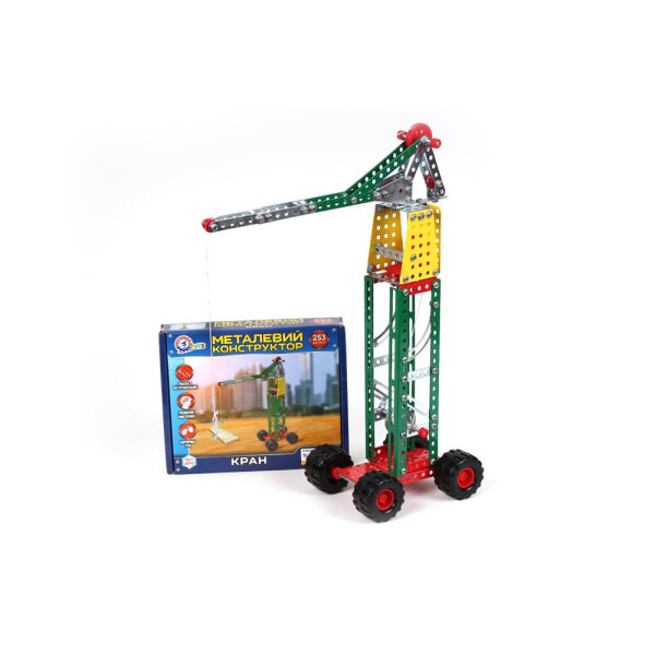 

Конструктор ТехноК Кран металлический 4890 (222426)