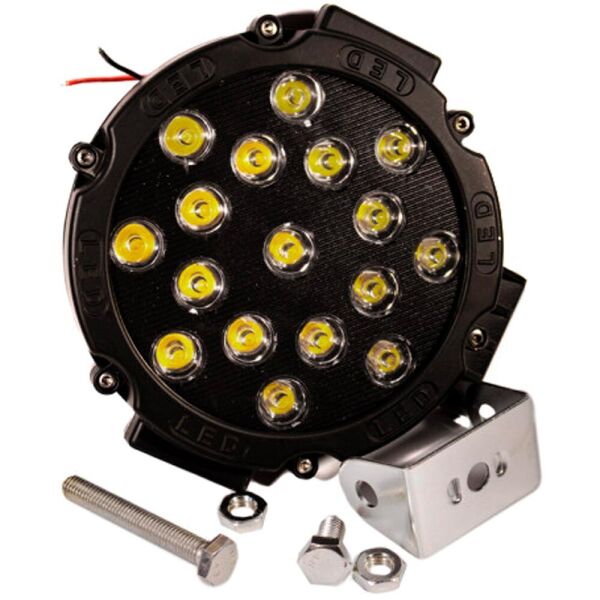 

Фара светодиодная AllLight 51W Black Osram 3535 12-24v Spot