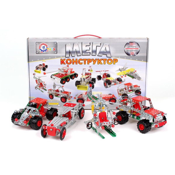 

Конструктор ТехноК Мегауниверсал металлический 4364 (222440)