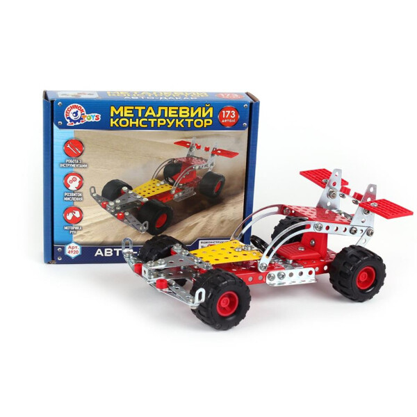 

Конструктор ТехноК Авто-Дакар металлический 4920 (222436)