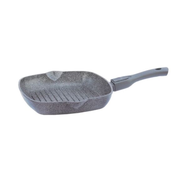 

Сковорода-гриль Granite Gray 28х28 см SoftTouch биолого (28144П)
