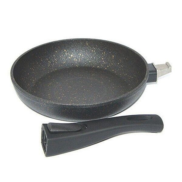 

Сковорода Fissman Black Cosmic со съемной ручкой 28 см (4369)