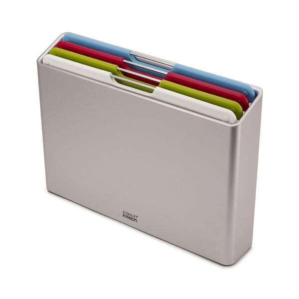 

Набор из 4-х разделочных досок Joseph Joseph Chopping Board Set Silver (60185)