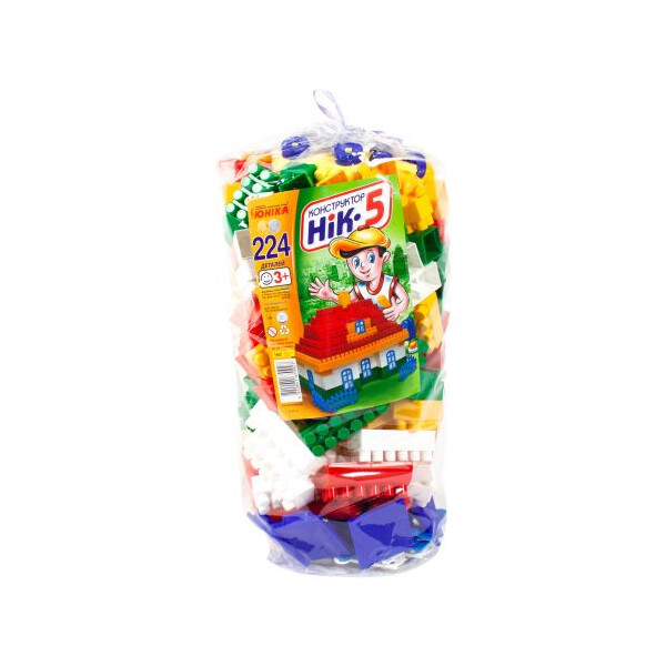 

Конструктор Юника НИК-5 224 детали (TOY-11200)