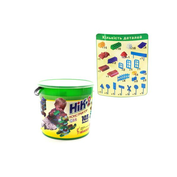 

Конструктор Юника НИК-2 на 103 детали (TOY-13846)