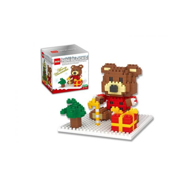 

Новогодний конструктор Dr.Star Мишка 321 деталь (TOY-54156)