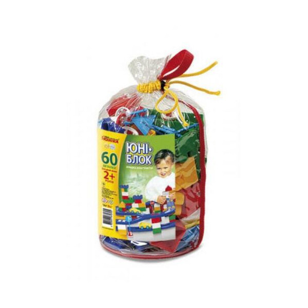 

Конструктор Юника ЮНИ-блок 60 деталей (TOY-24828)