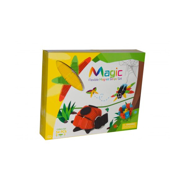

Магнитный конструктор WIZCOM 34 детали (TOY-37673)