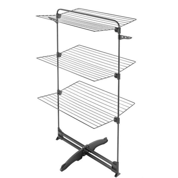 

Cушилка для белья METALTEX STORM ONYX 3-х уровневая 34м (407960)