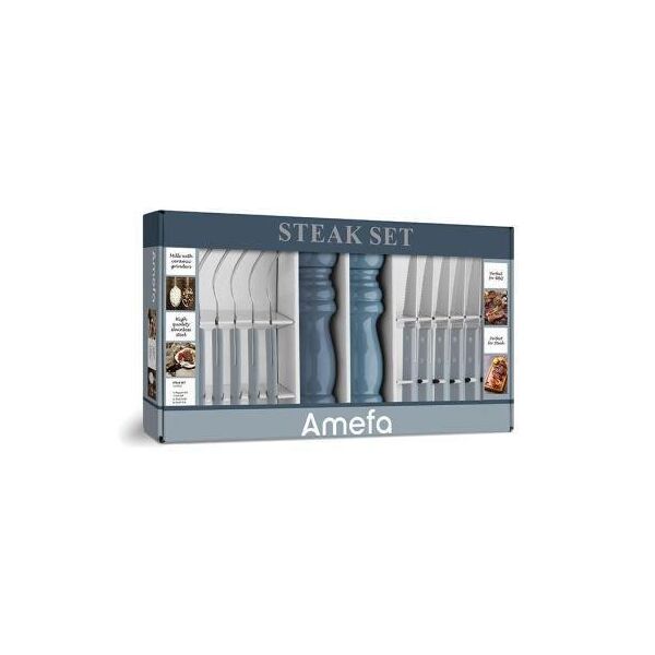 

Набор столовых приборов для стейка Amefa 14 предметов (F700000BQ02B14)