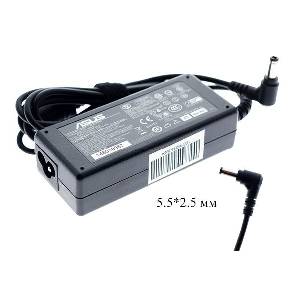 

Блок питания (19V 3.42A 65W) 5.5x2.5 мм, Vivibook S451LN ASUS