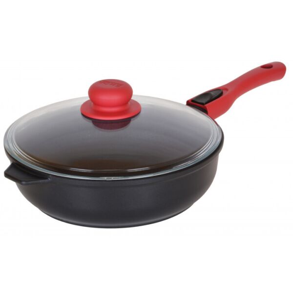 

Сковорода Биол Titanal с крышкой и съемной ручкой SoftTouch 22 см (2206ПС)