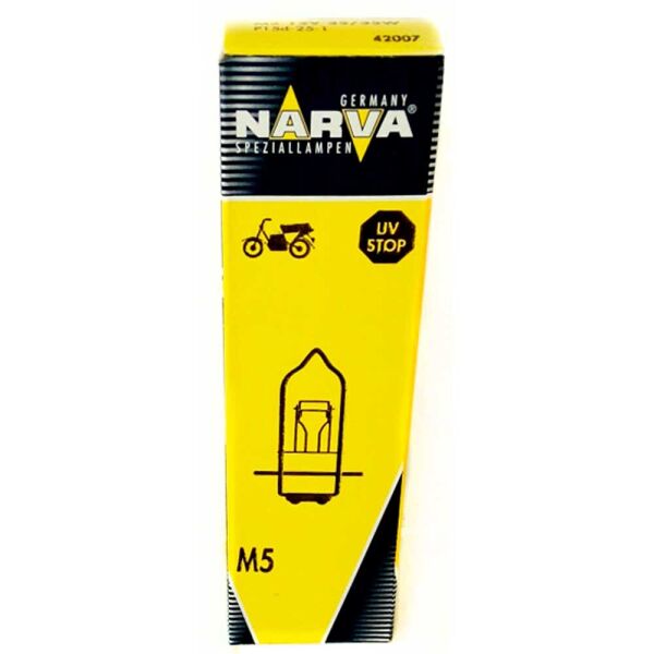 

Галогеновая лампа Narva Standart M5 42007 12V 35/35W P15d-25-1