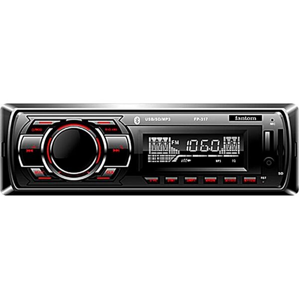 

Автомагнитола Fantom FP-317 Black/Red