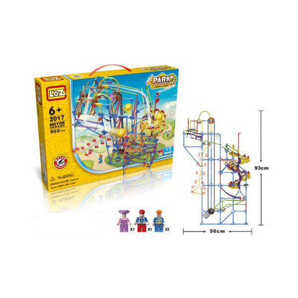 

Электромеханический конструктор LoZ Amusement Park Game Machine 902 детали (2017)