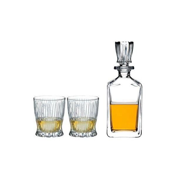 

Hабор стаканов и графин Riedel FIRE WHISKY TUMBLER COLLECTION 3 предмета (5515/02 S1)