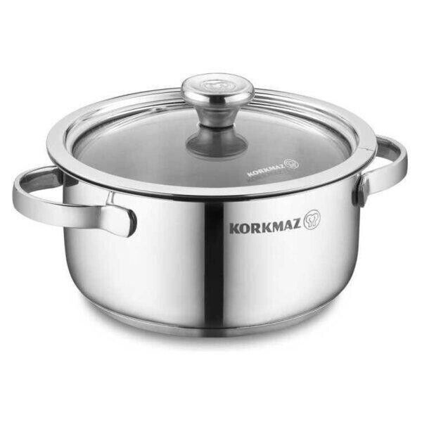 

Кастрюля KORKMAZ MINIKA 14х7см 1 л (A1399)