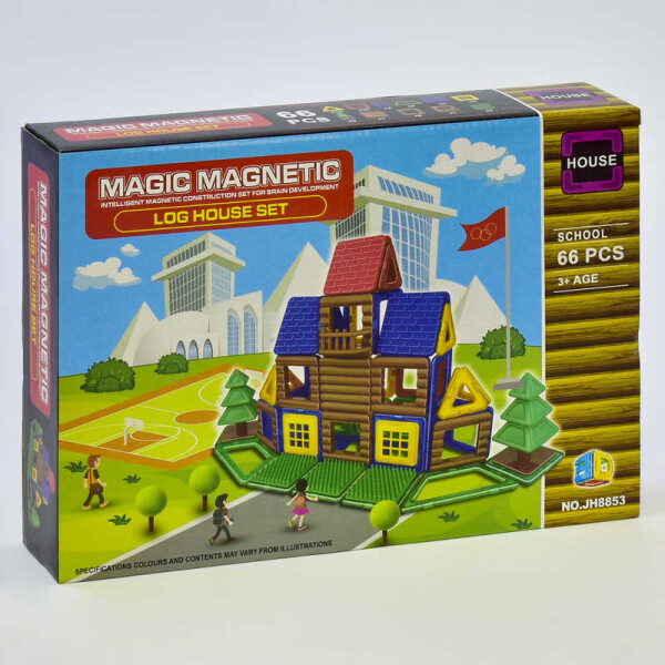

Конструктор Magformers магнитный Школа 66 деталей (1-73813)