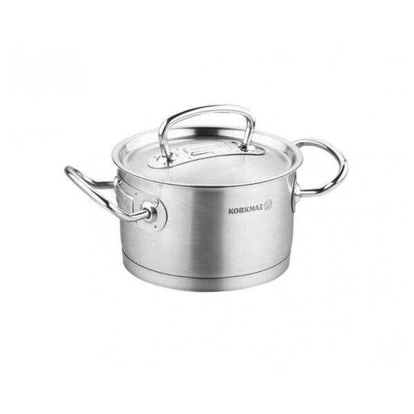

Кастрюля KORKMAZ PROLINE 24*14 см 6,2 л (A1162)