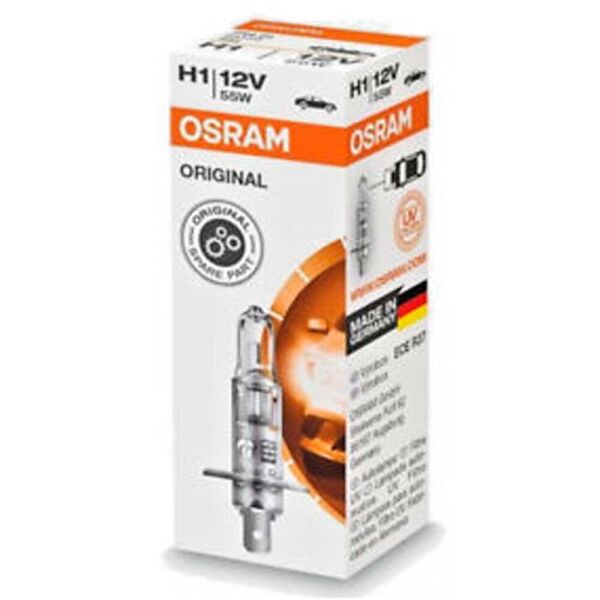 

Галогеновая лампа Osram H1 Original 64150 55w P14.5S
